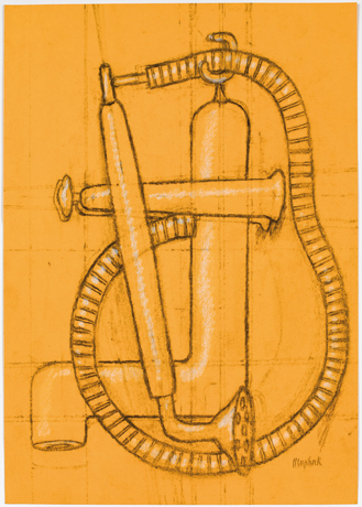 duetart - Dreams on paper - Doppia personale di Konrad Klapheck e Wanda Richter-Forg&aacute;ch